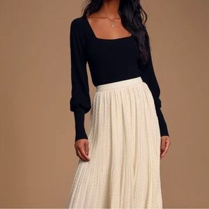 Lulus sweetheart sweater top